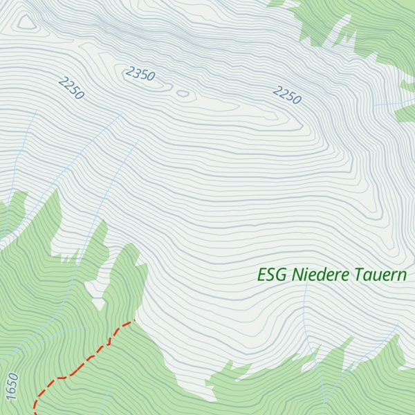 Map of Dorfer Alm