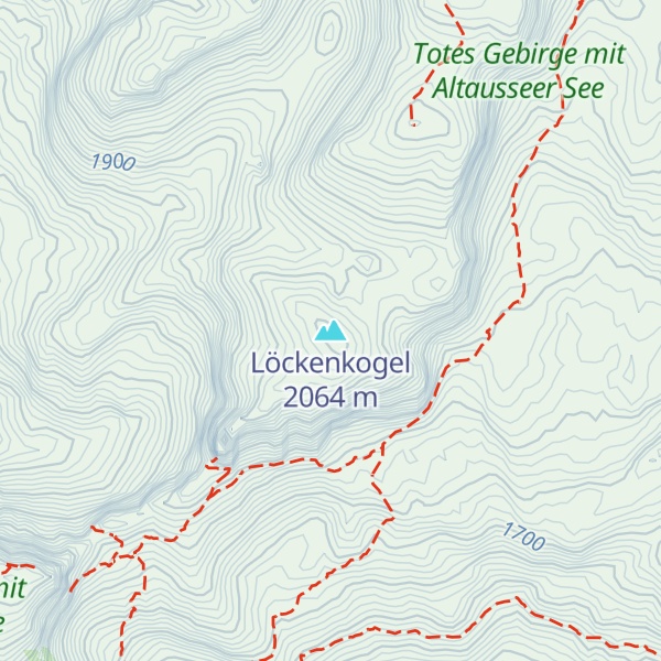 Map of Löckenkogel