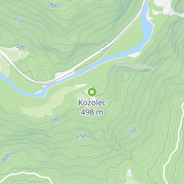 Map of Kozolec