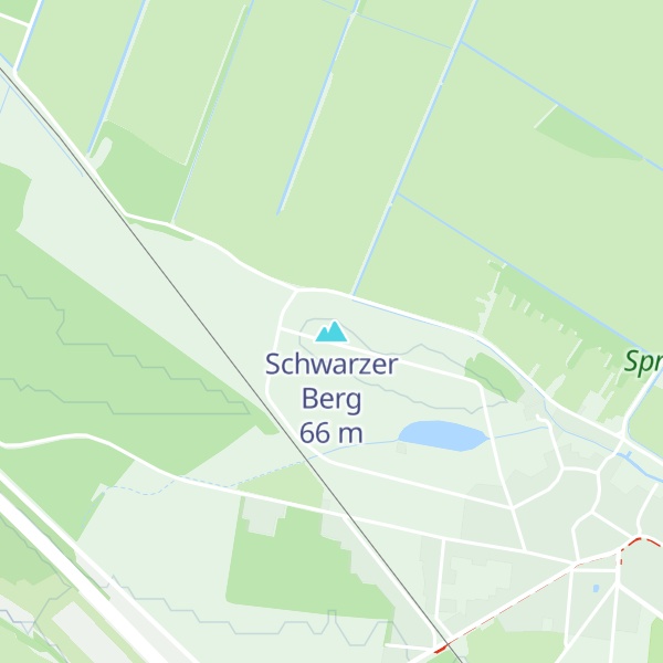 Map of Schwarzer Berg