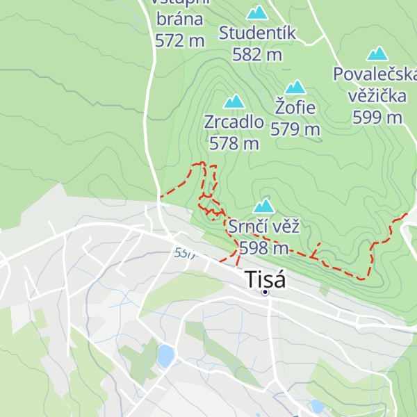 Map of Winklerovy věže