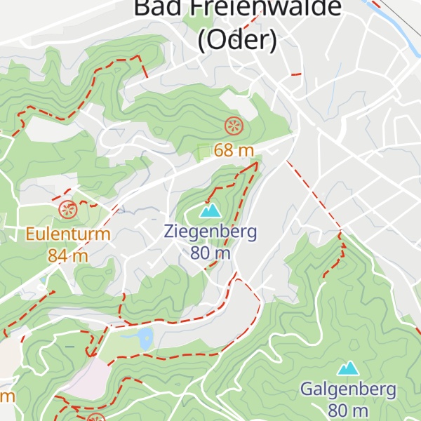 Map of Ziegenberg