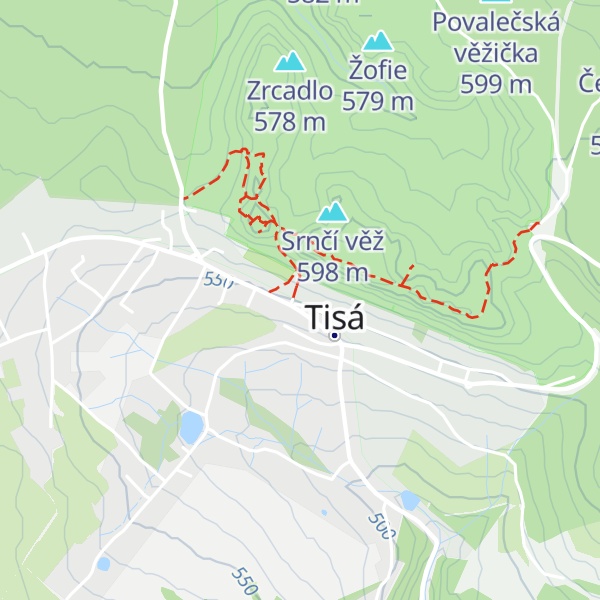Map of Refugio