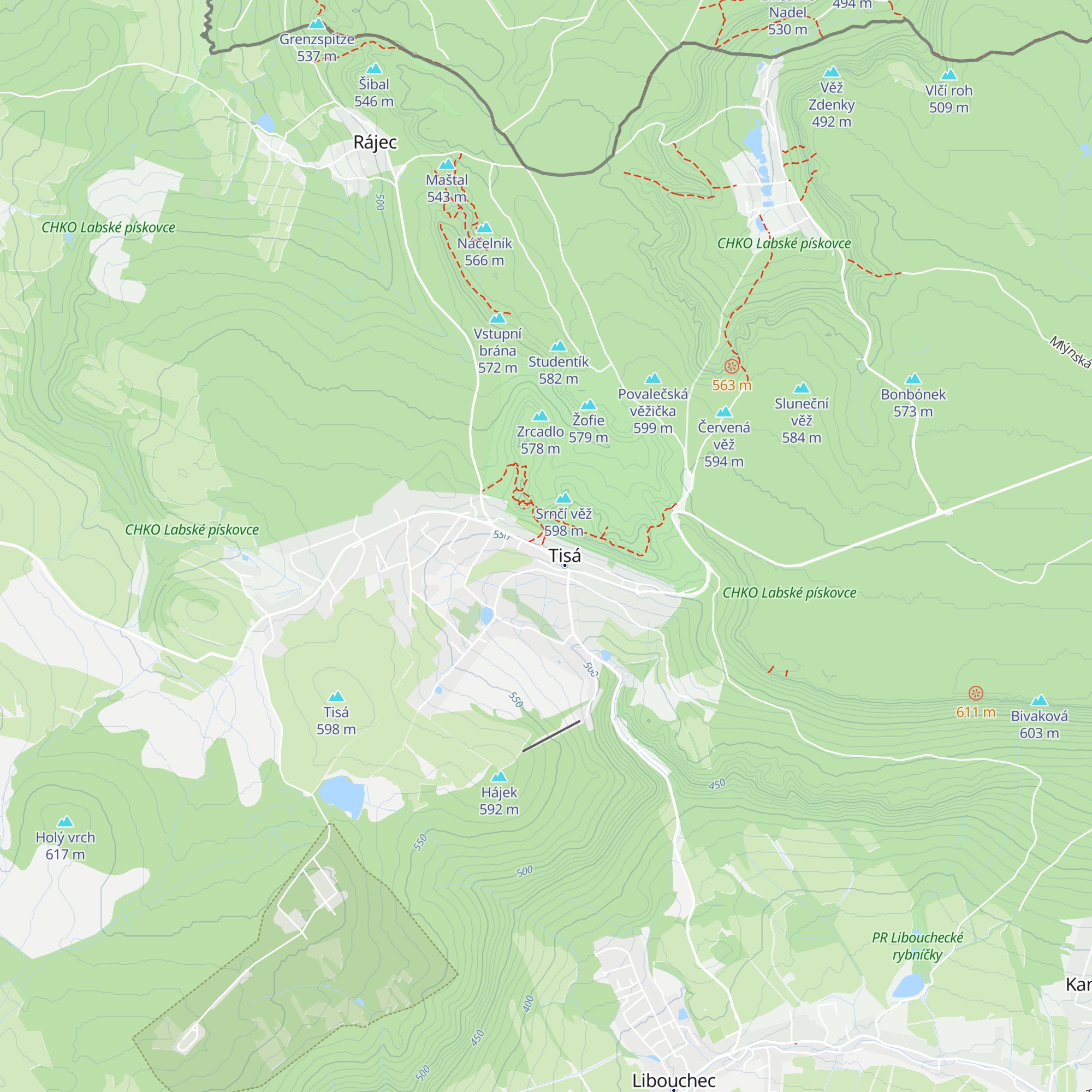 Refugio map