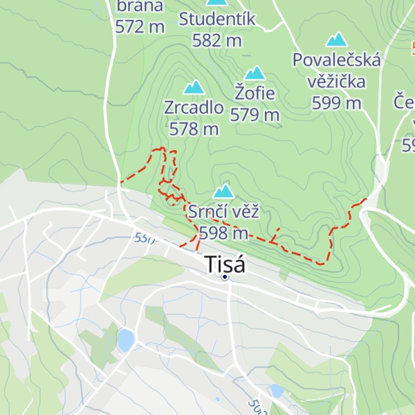 Map of Hříšník