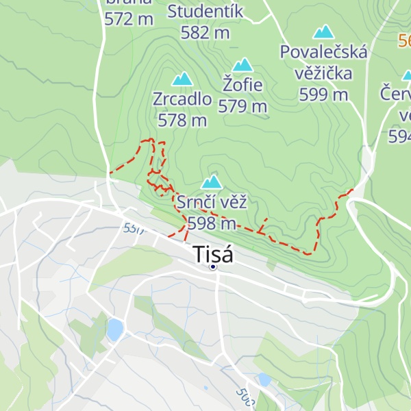 Map of Lokomotiva