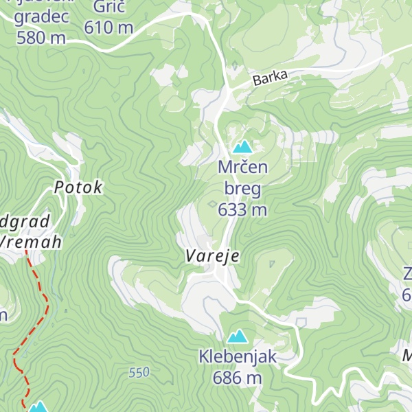 Map of Staze