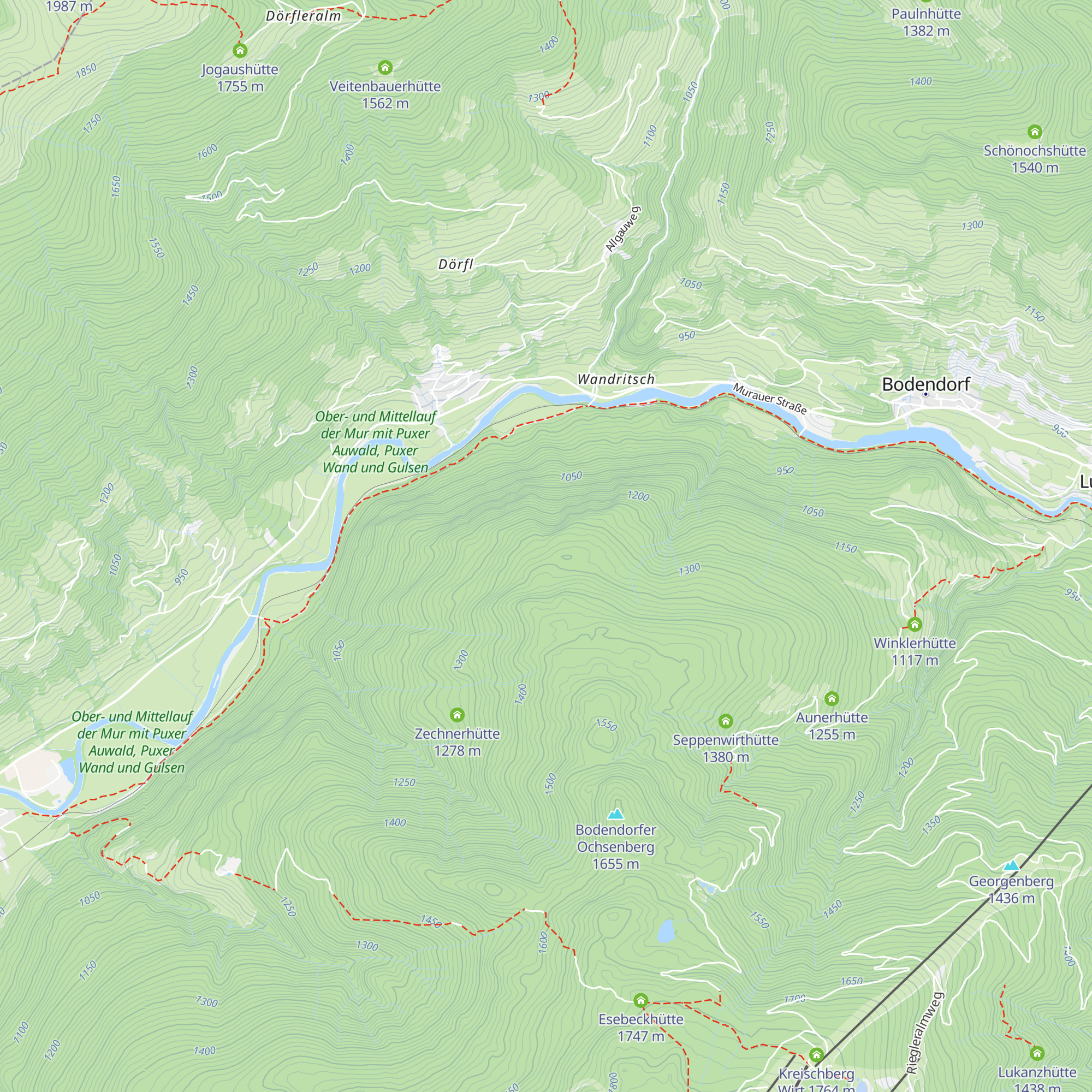 Neuwirthütte map