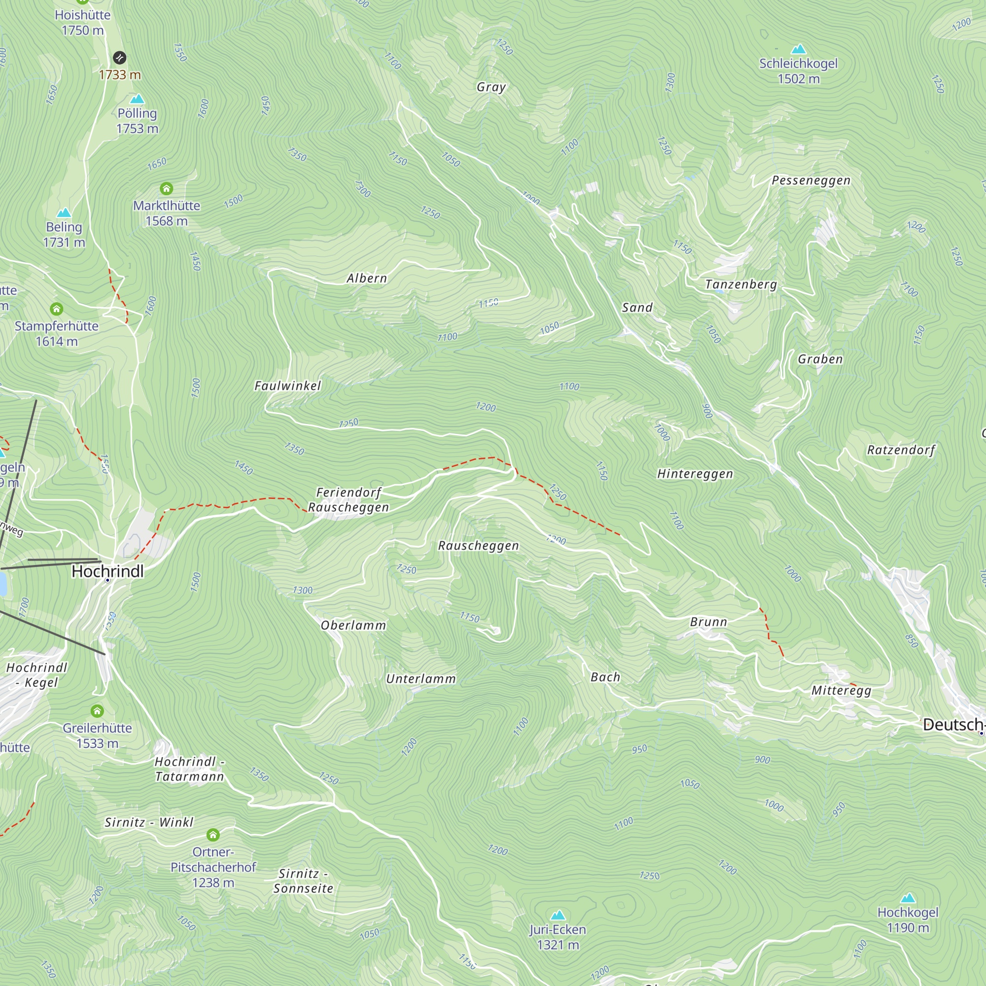 Kinderbauernhof Wicherle map