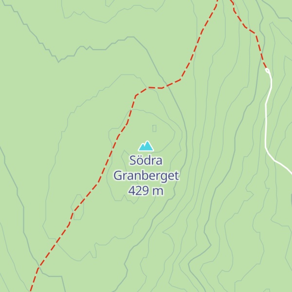 Map of Södra Granberget