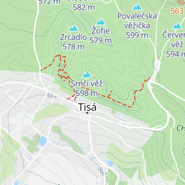 Map of Popelka