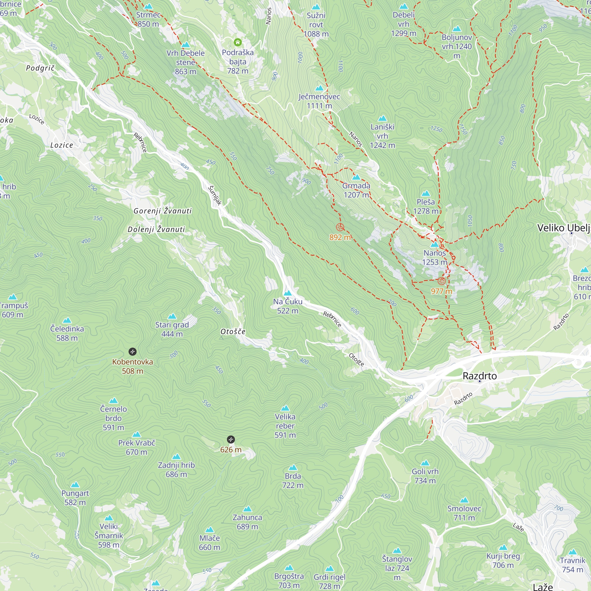 CP Nanos map