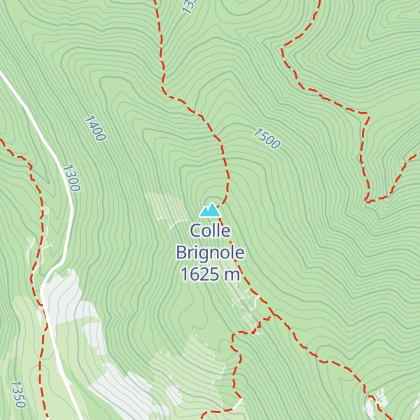 Map of Colle Brignole