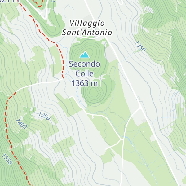Map of Primo Colle