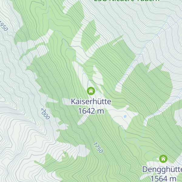 Map of Kaiserhütte