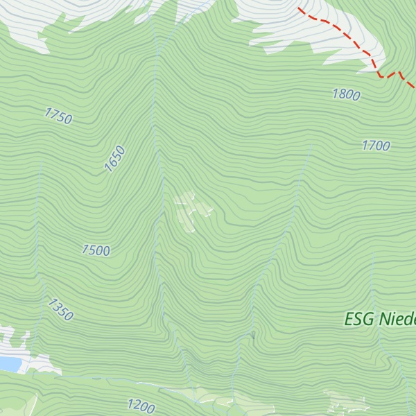 Map of Schaflechnerhütte