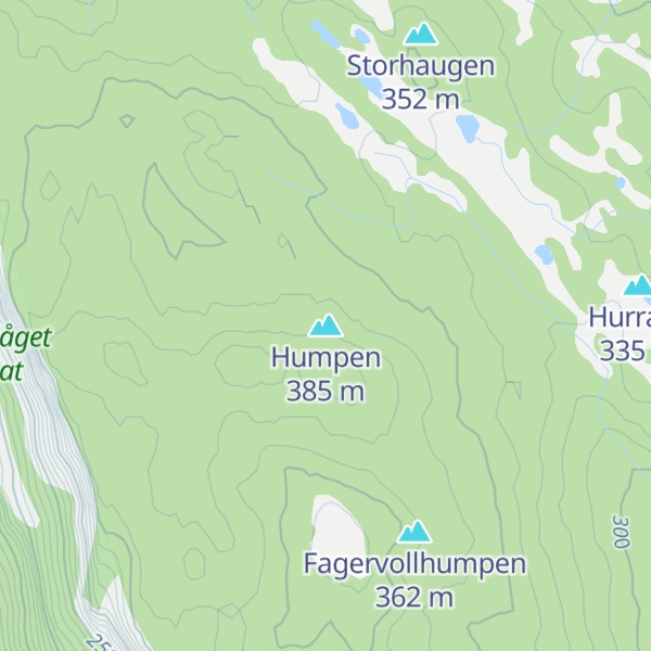 Map of Humpen