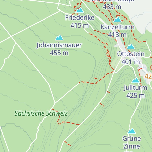 Map of Waldzahn