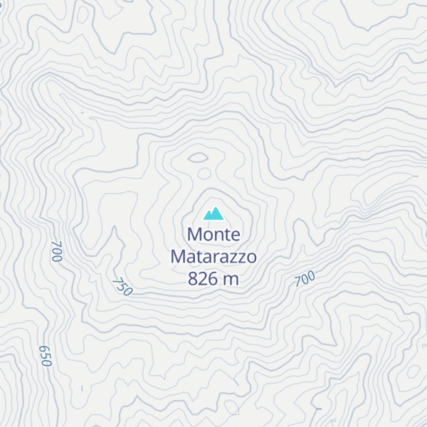 Map of Monte Matarazzo