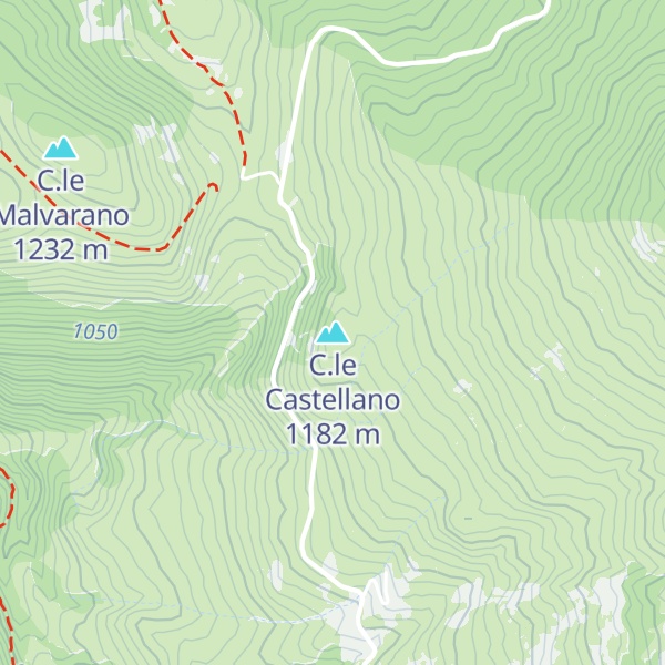 Map of C.le Castellano