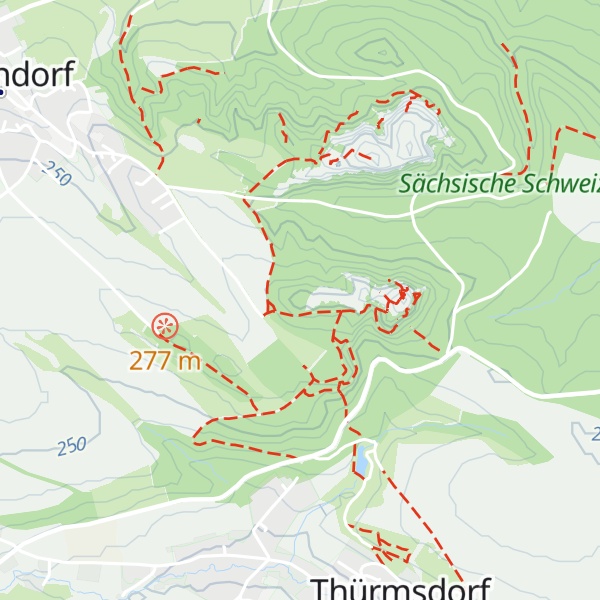 Map of Bärensteinscheibe