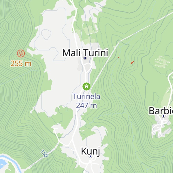 Map of Turinela