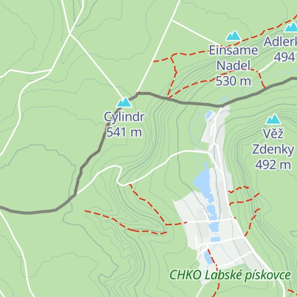 Map of Frantova věž