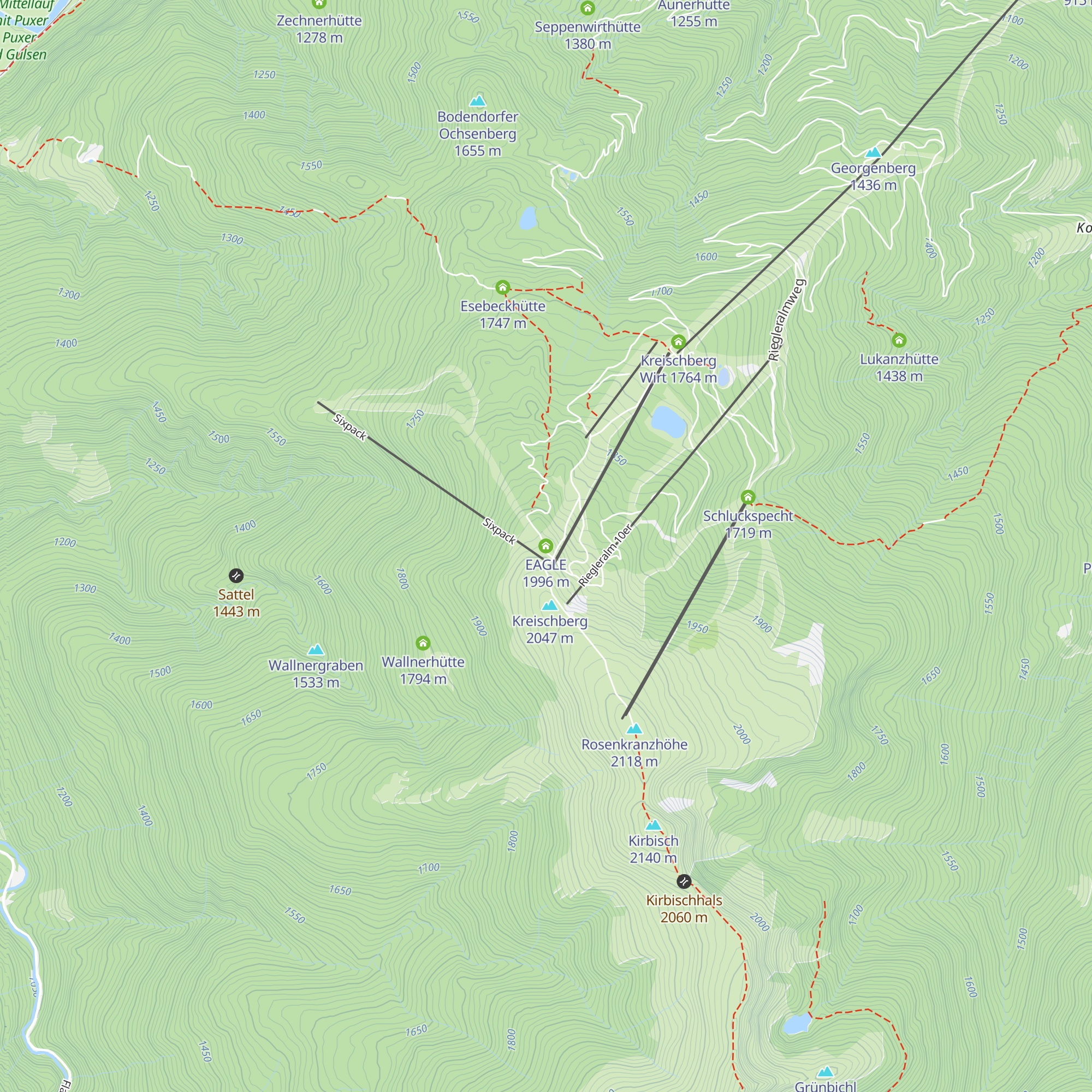 EAGLE map