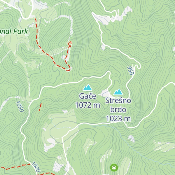 Map of Gače