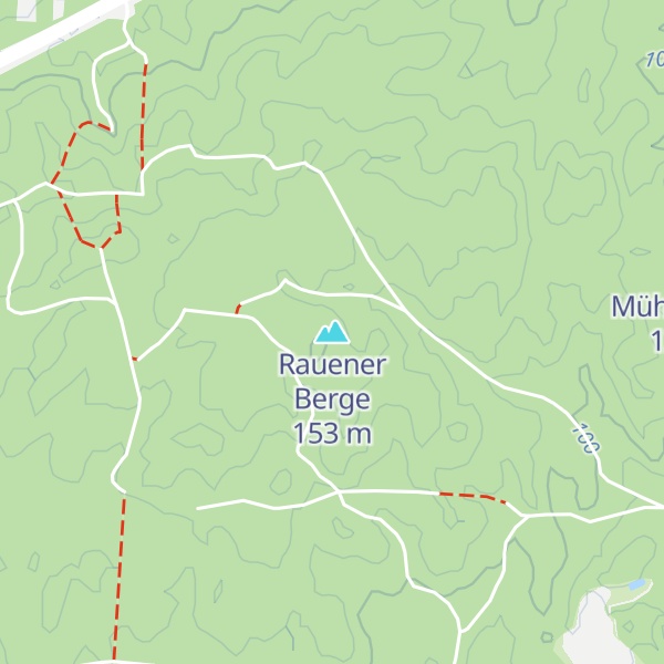 Map of Rauener Berge