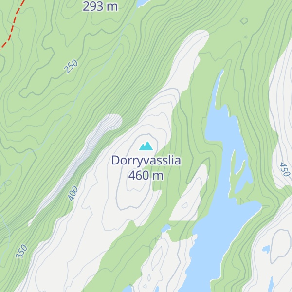 Map of Dorryvasslia