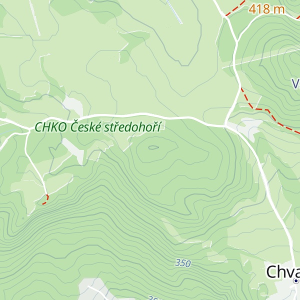 Map of Černová