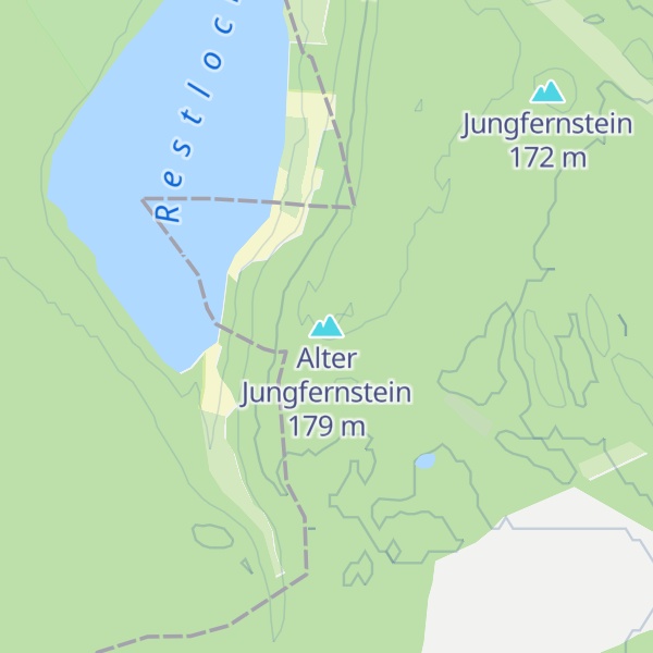 Map of Alter Jungfernstein