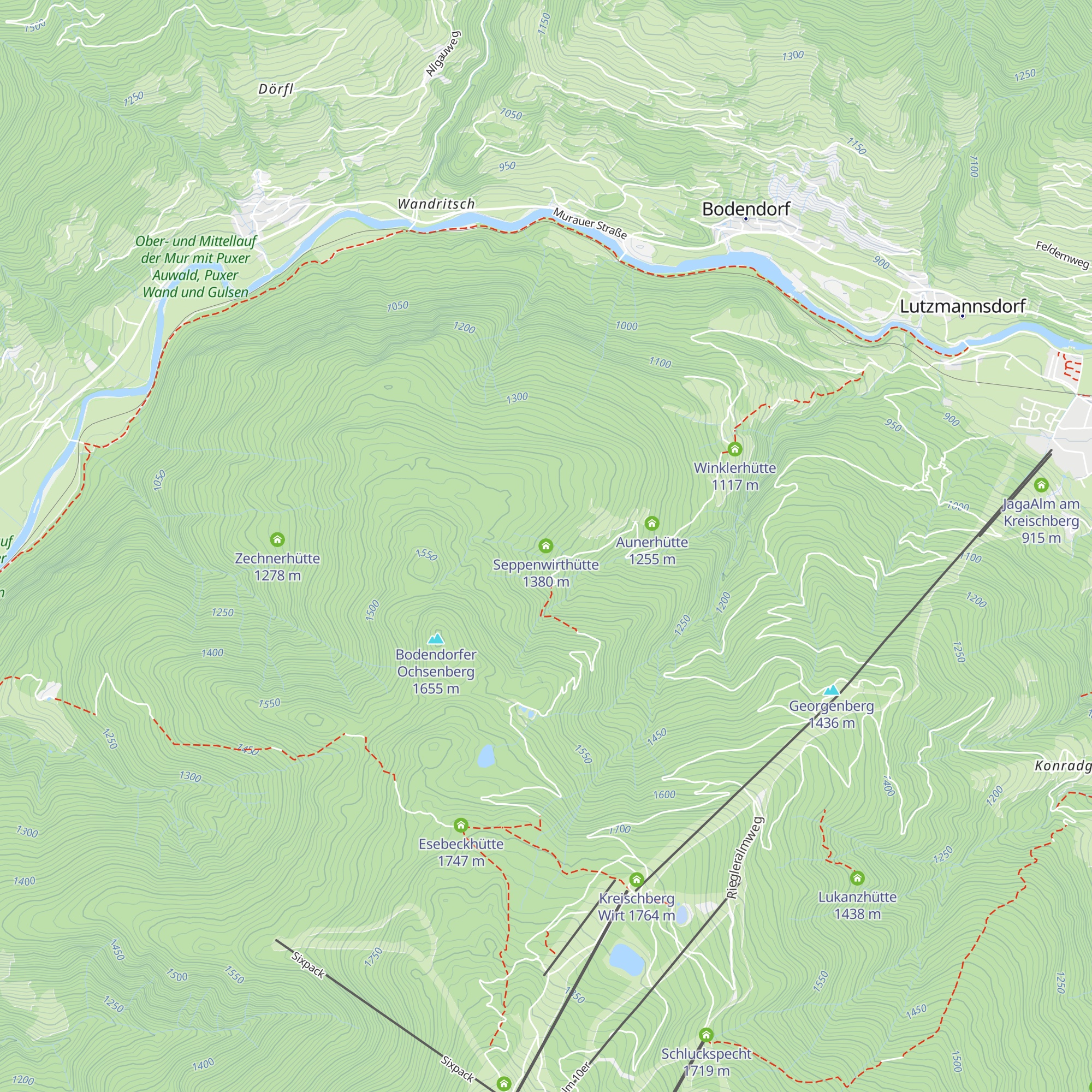 Seppenwirthütte map