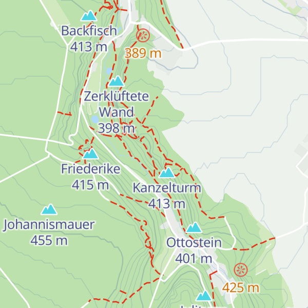 Map of Sonnenwendstein