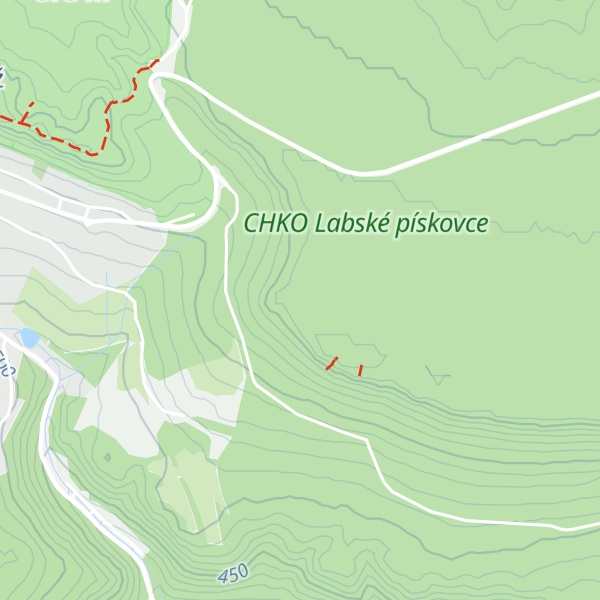 Map of Kuře
