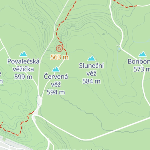 Map of Blázen