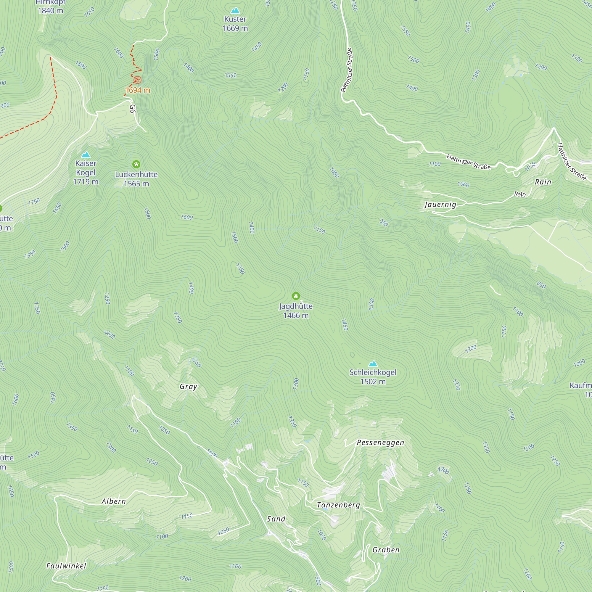 Jagdhütte map