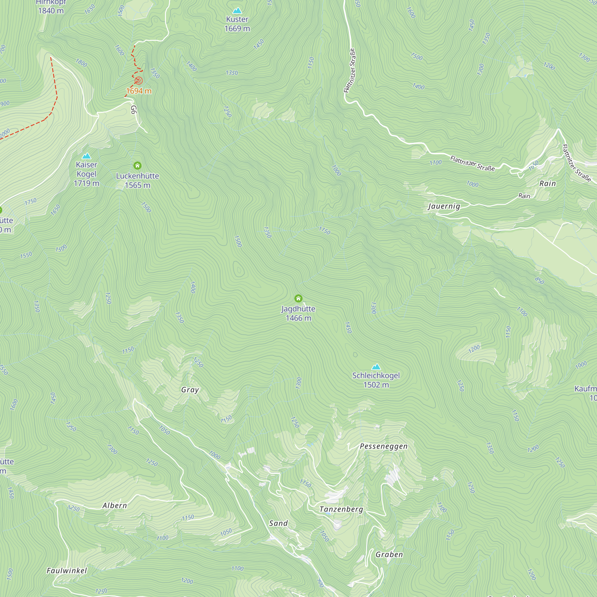 Jagdhütte map