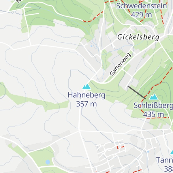 Map of Hahneberg