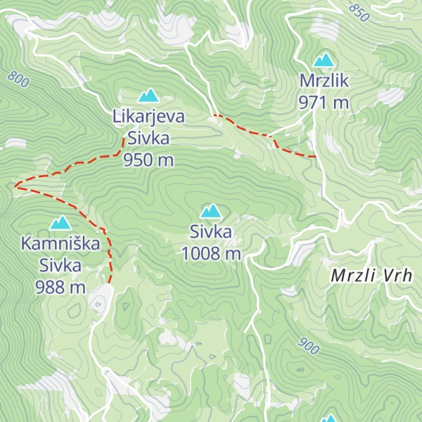 Map of Sivka