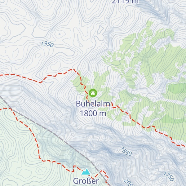 Map of Bühelalm