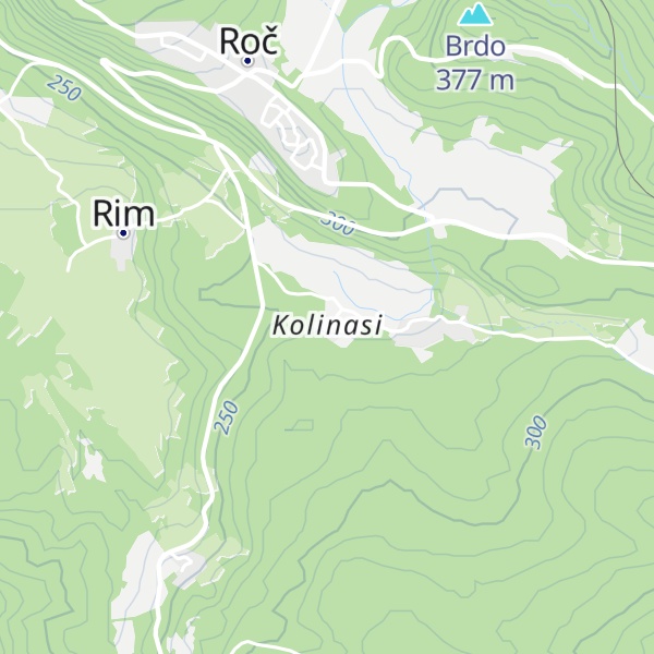 Map of Kolinasi