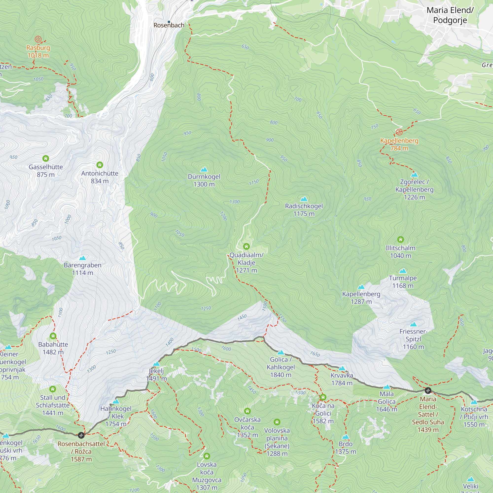 Quadiaalm/Kladje map