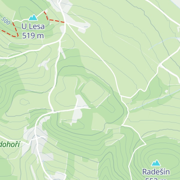 Map of Výsypka