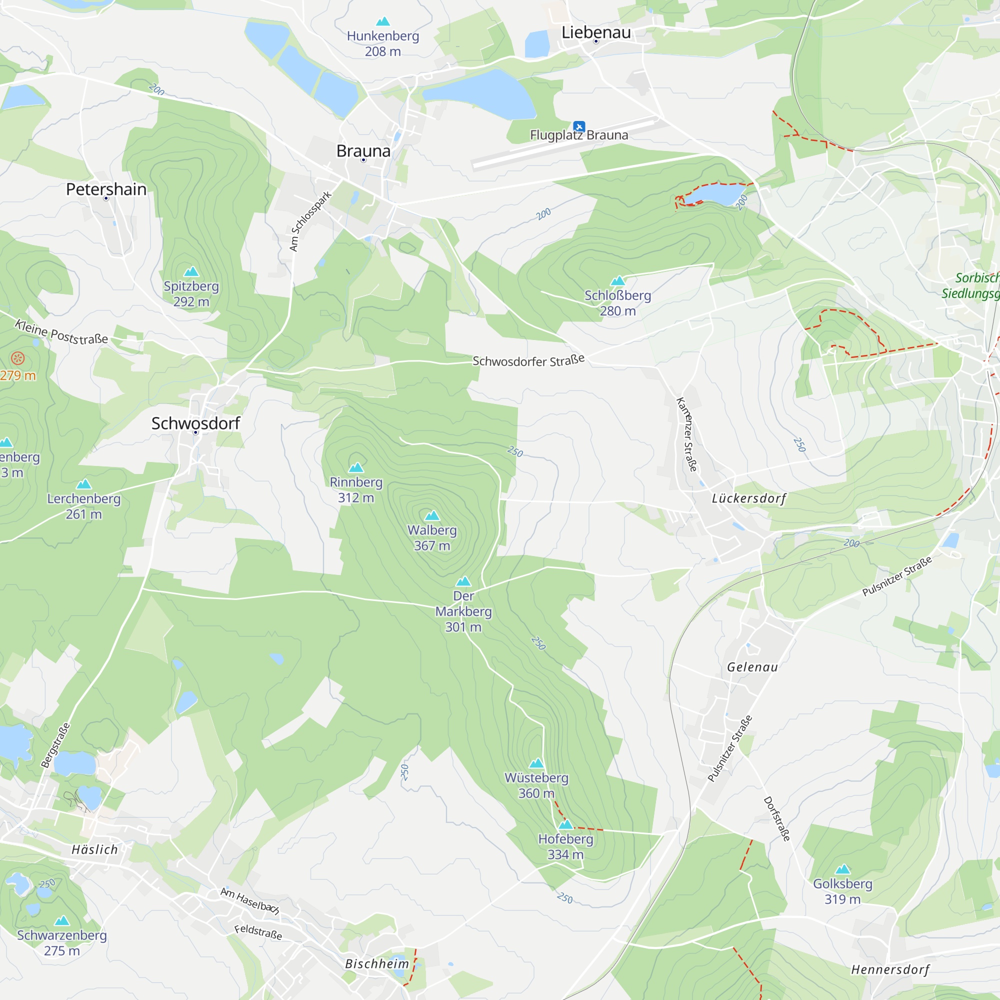 Walberghütte map