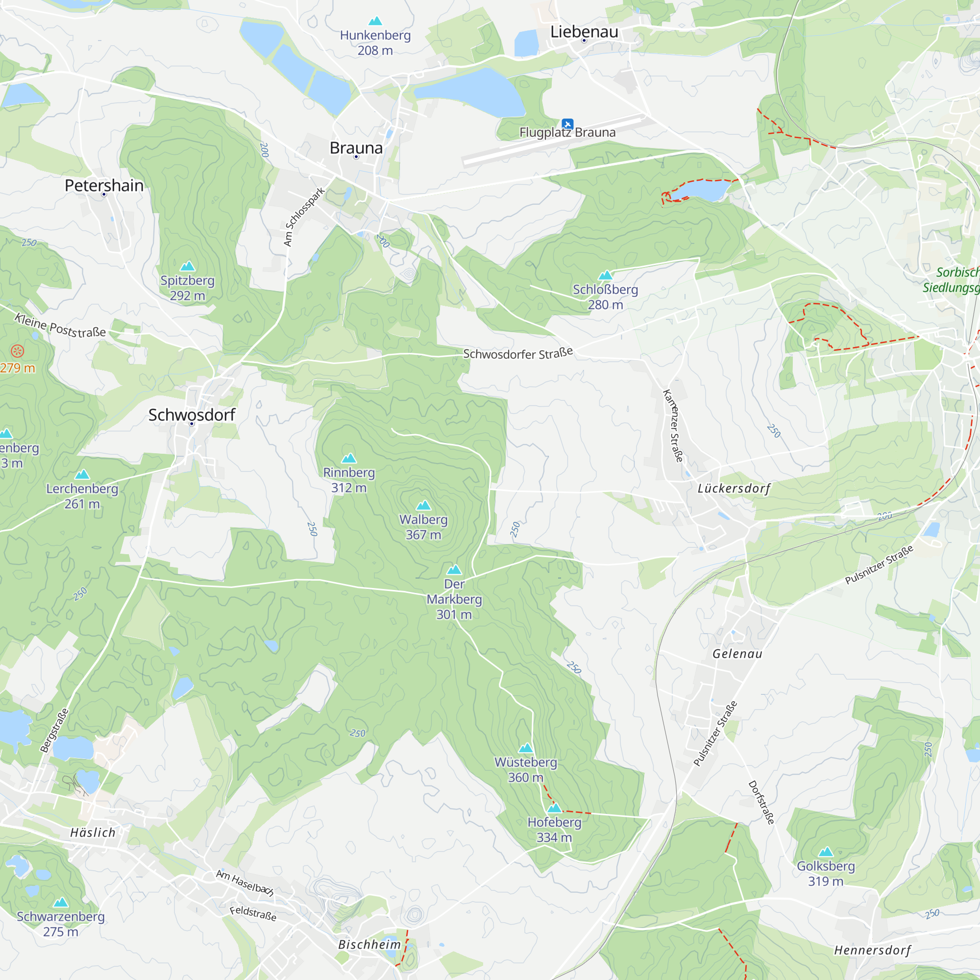 Walberghütte map