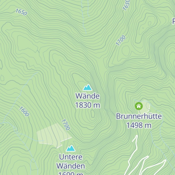 Map of Wände