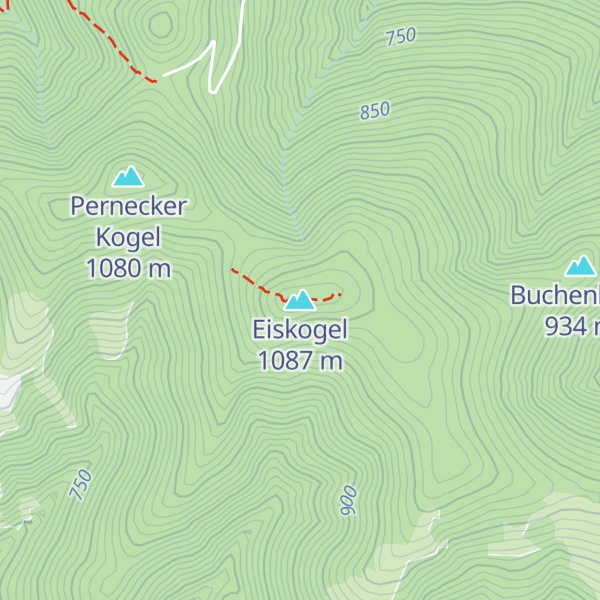 Map of Eiskogel