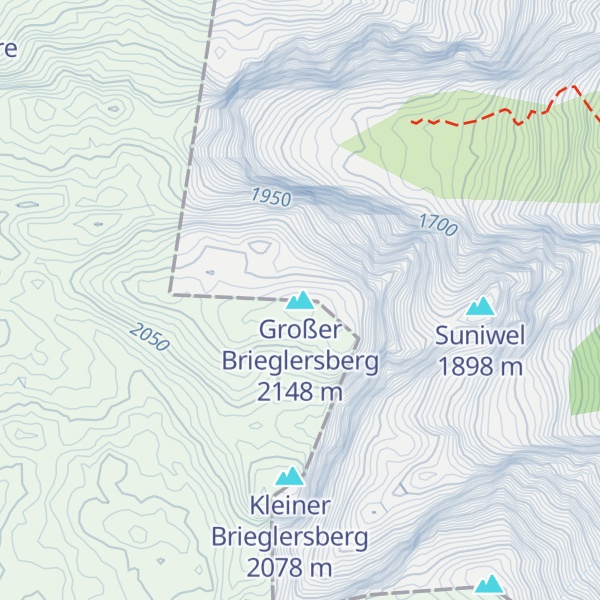 Map of Großer Brieglersberg